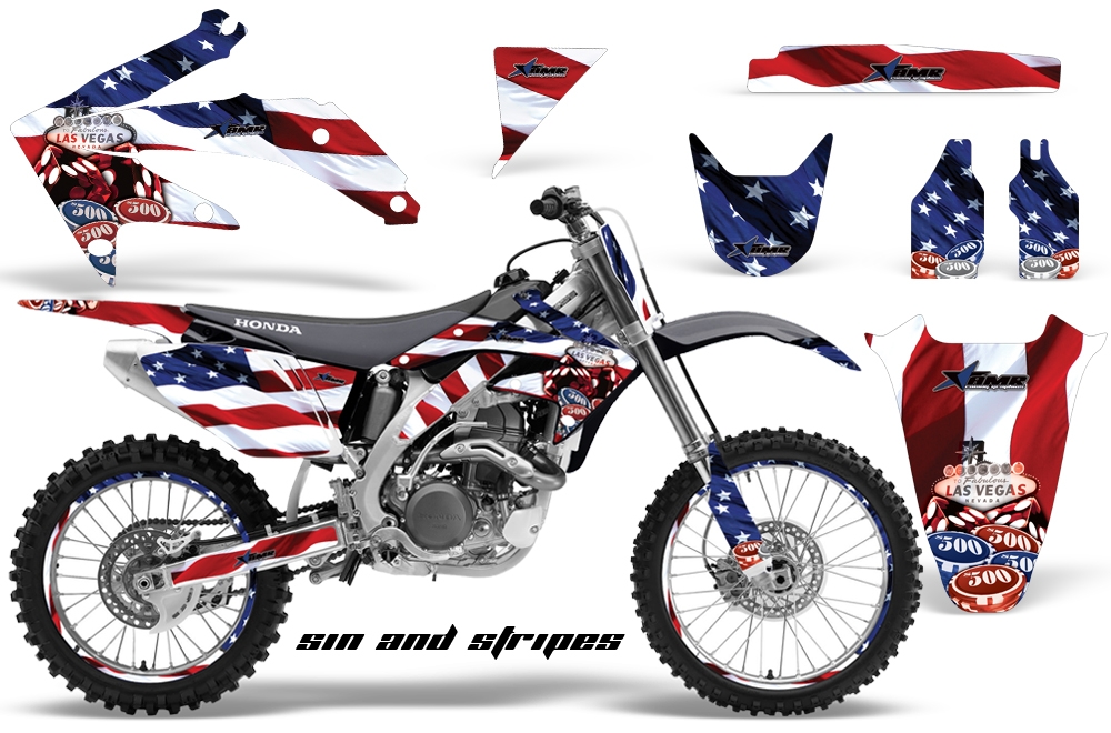 CRF450-05-08 Graphics Kit SINSTRIPES-np